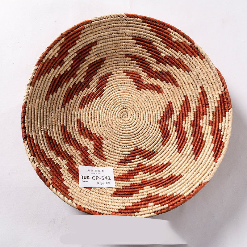 Round Ornaments Fruit Tray Ornaments Storage Basket - Moyyudé