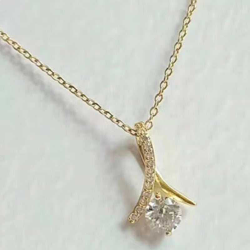 Collier Élégant en Argent 925 – Cadeau d’Amour pour la Fête des Mères - Moyyudé