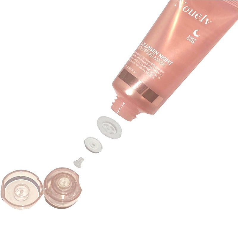 Tube de masque peel-off au collagène Moyyudé avec bouchon ouvert et embout visible