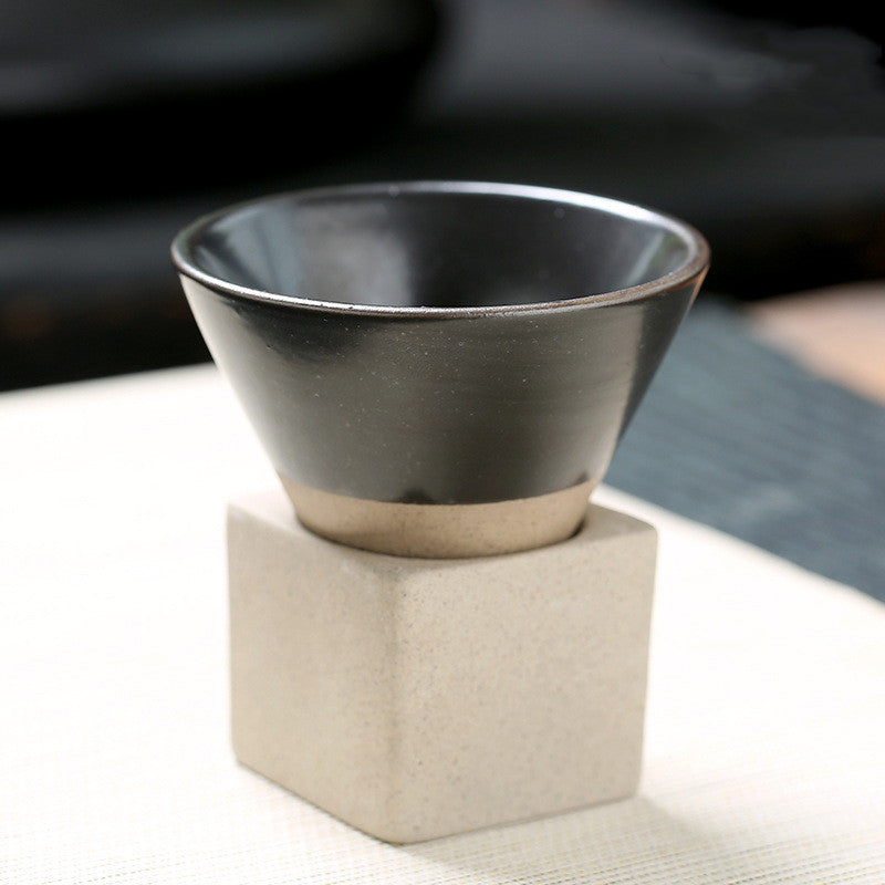 Retro Tea Cup Japanese Coarse Pottery - Moyyudé