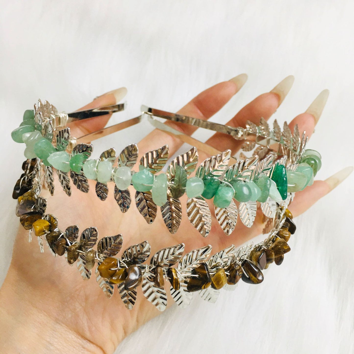 Natural Crystal Hairpin Creative Handmade DIY - Moyyudé