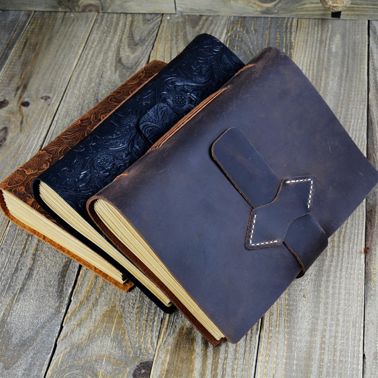 Leather hand made notebook - Moyyudé