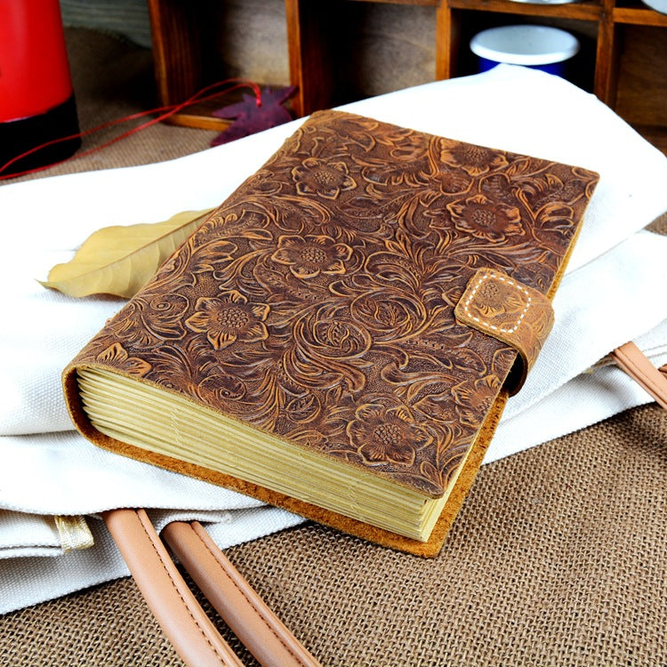 Leather hand made notebook - Moyyudé