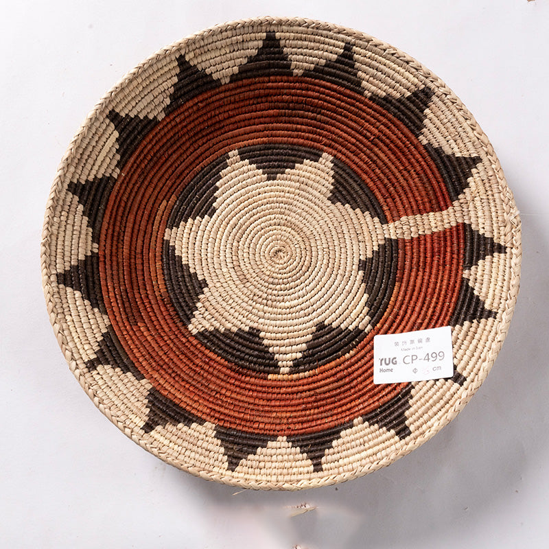 Round Ornaments Fruit Tray Ornaments Storage Basket - Moyyudé