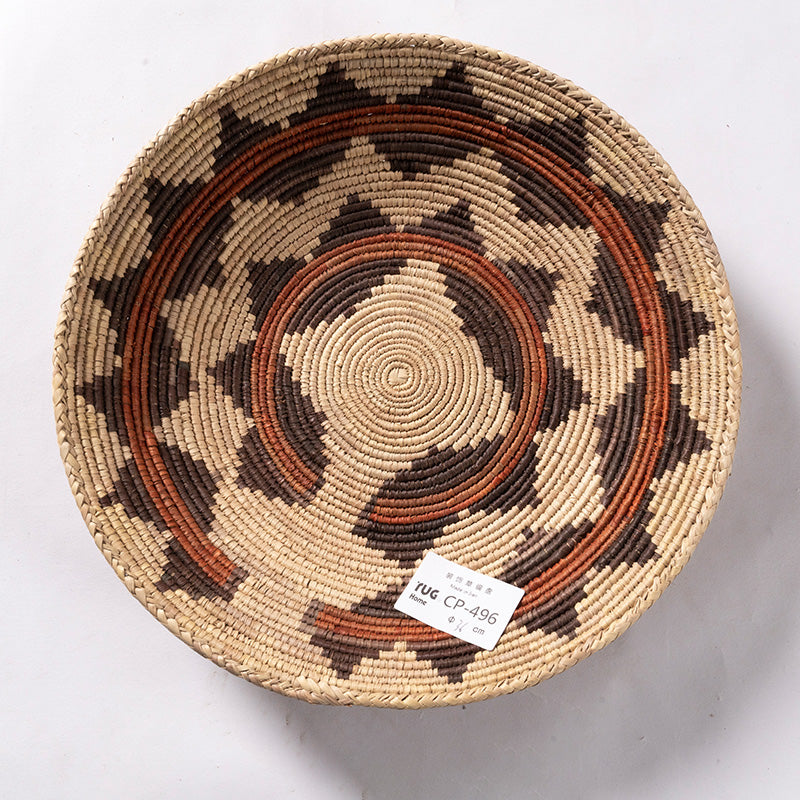 Round Ornaments Fruit Tray Ornaments Storage Basket - Moyyudé
