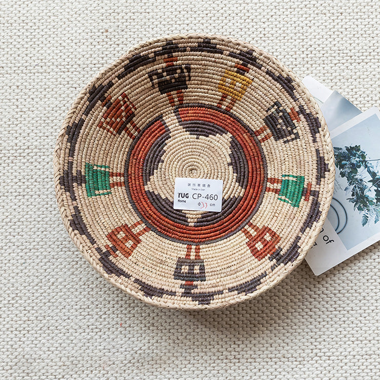Round Ornaments Fruit Tray Ornaments Storage Basket - Moyyudé