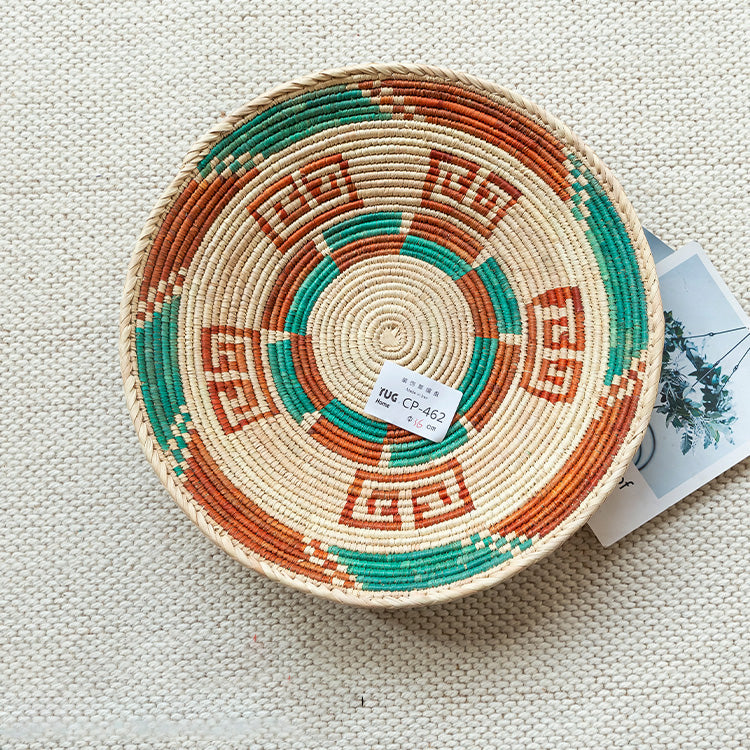 Round Ornaments Fruit Tray Ornaments Storage Basket - Moyyudé