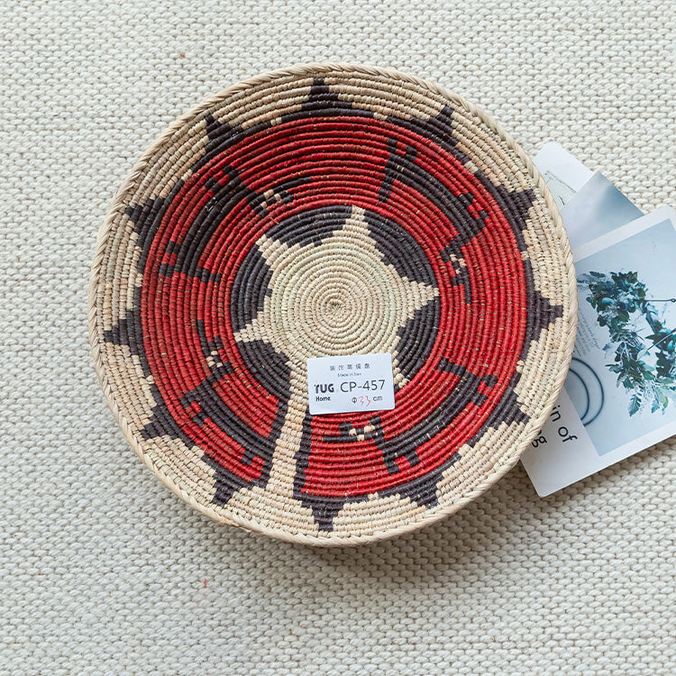 Round Ornaments Fruit Tray Ornaments Storage Basket - Moyyudé