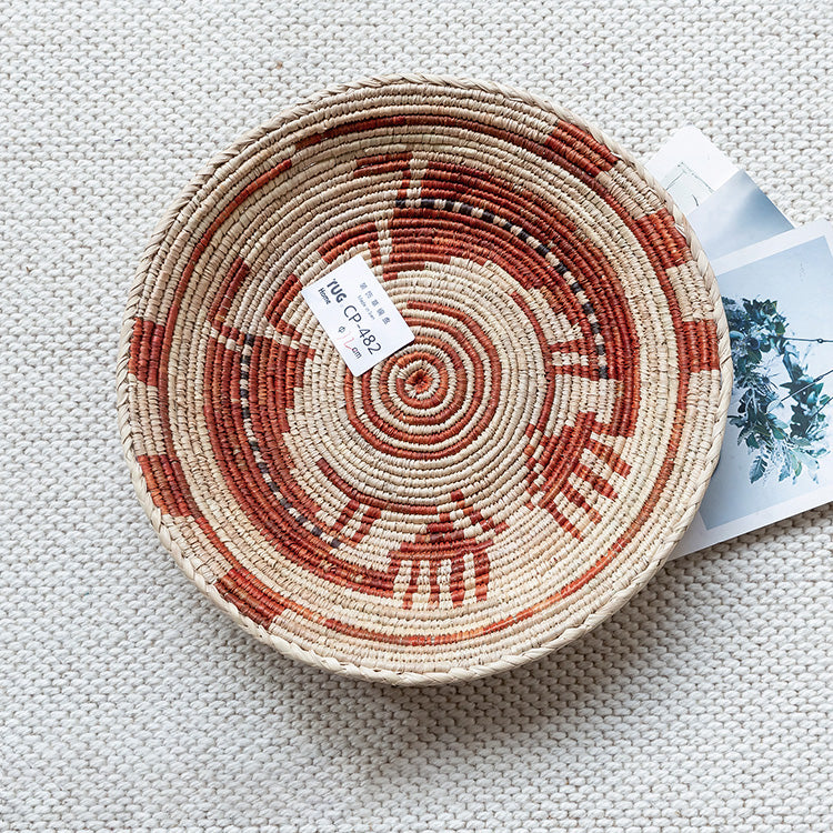 Round Ornaments Fruit Tray Ornaments Storage Basket - Moyyudé