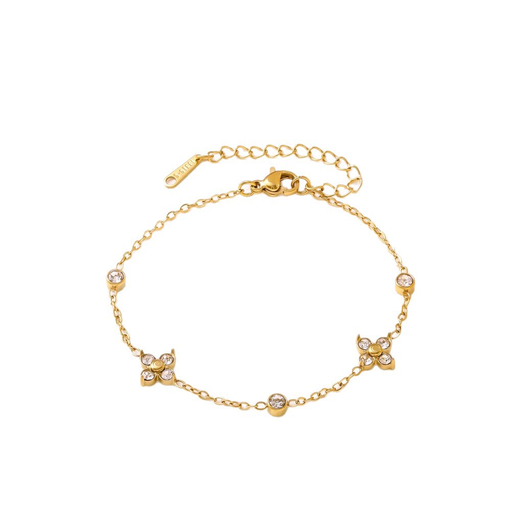 Simple And Versatile Retro Niche Floral Hand Jewelry - Moyyudé
