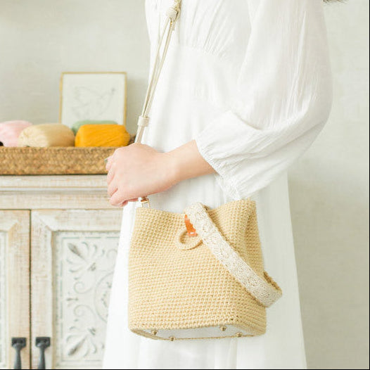 Pure Simple Square Bag Pure Diy Crochet Bag - Moyyudé