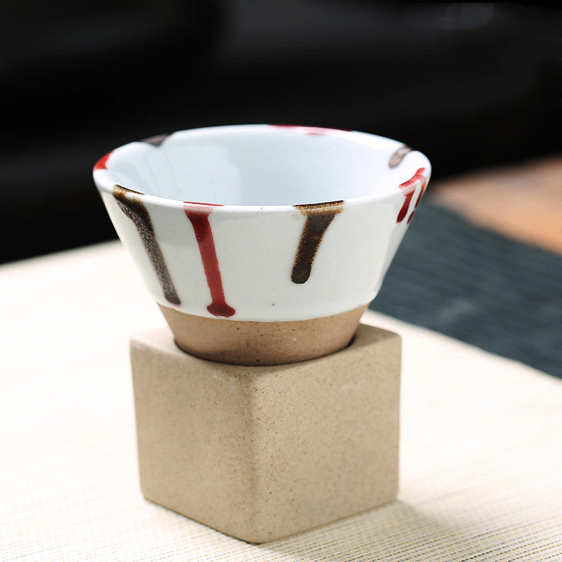 Retro Tea Cup Japanese Coarse Pottery - Moyyudé