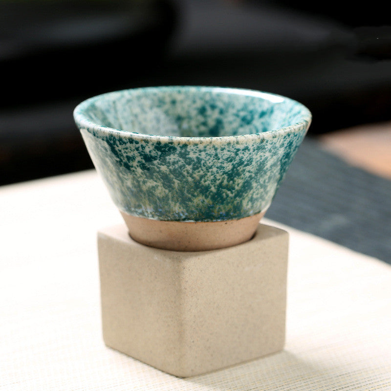 Retro Tea Cup Japanese Coarse Pottery - Moyyudé