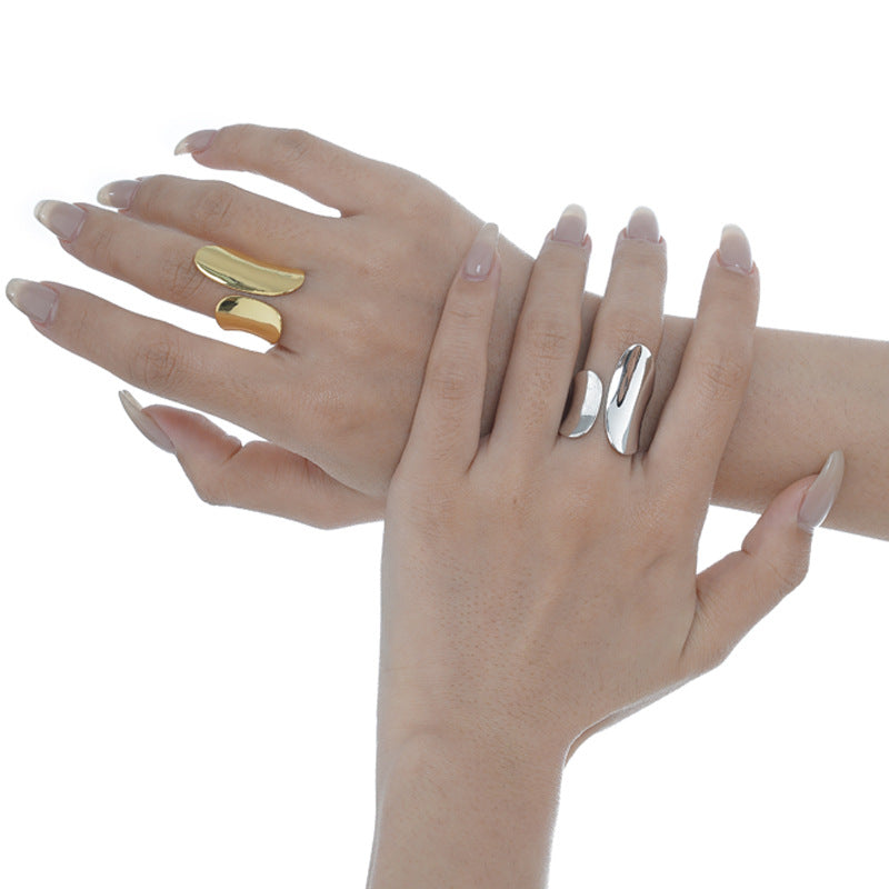 Women's Fashion Light Pasta Finger Ring - Moyyudé