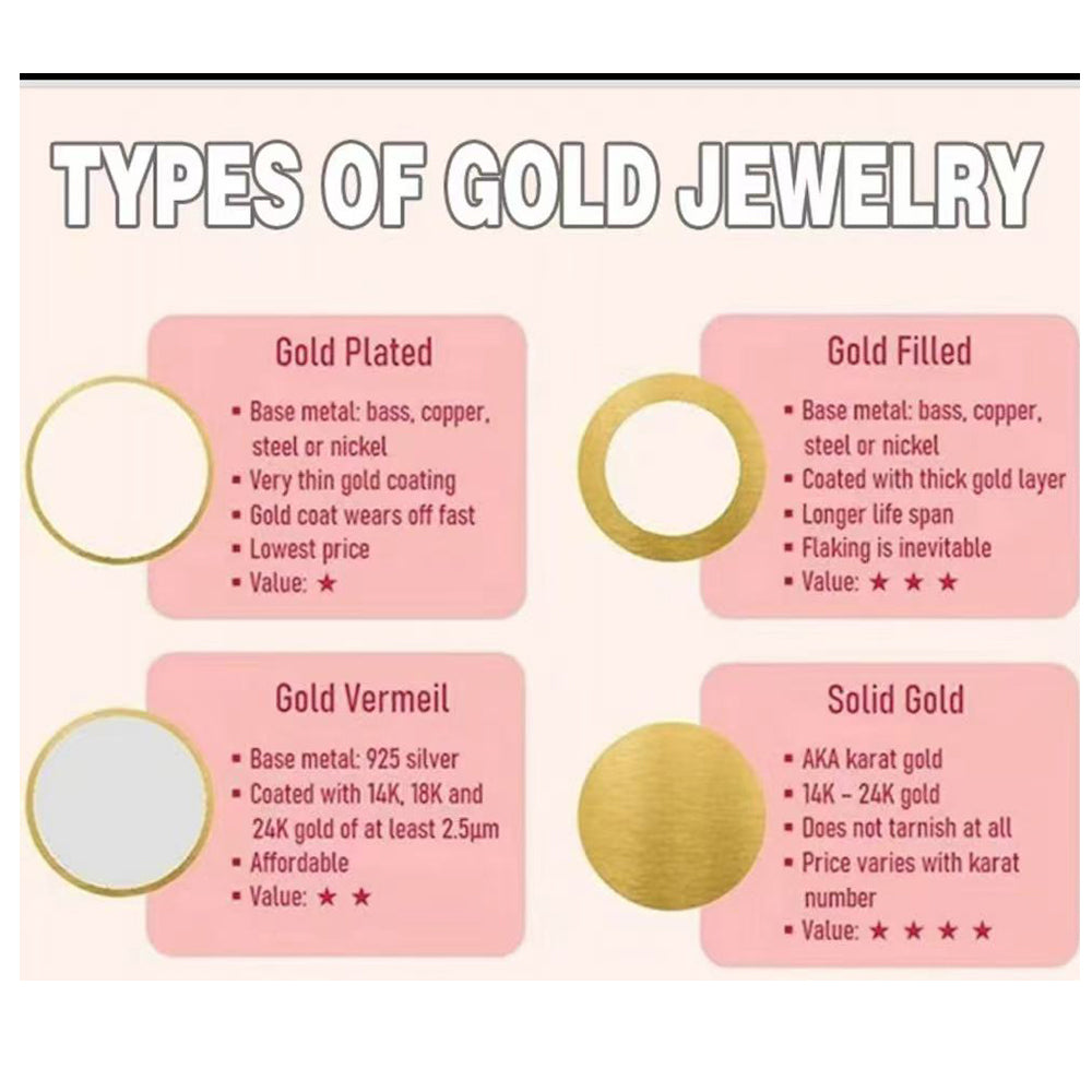 Lovely Multi Hearts 24K Gold Filled Jewelry Bracelet,Woman Accessories Fashion Creative Gift - Moyyudé