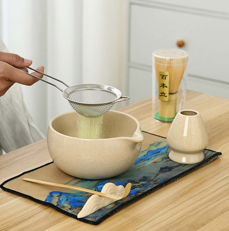 Service à Thé Céramique Style Japonais — Coloris Matcha | Moyyudé - Moyyudé