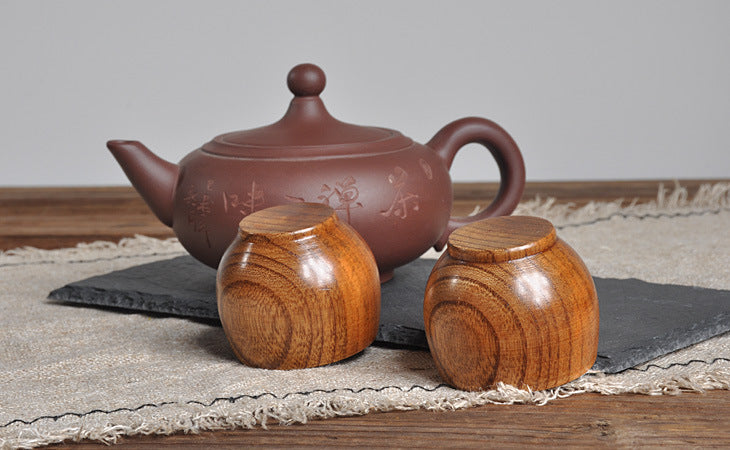 Tasse en Bois de Jujubier — Style Chinois | Moyyudé - Moyyudé