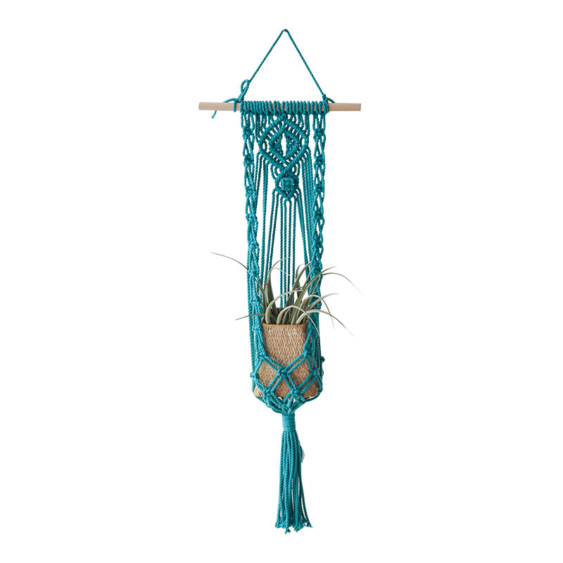 Hand made hanging basket tapestry - Moyyudé