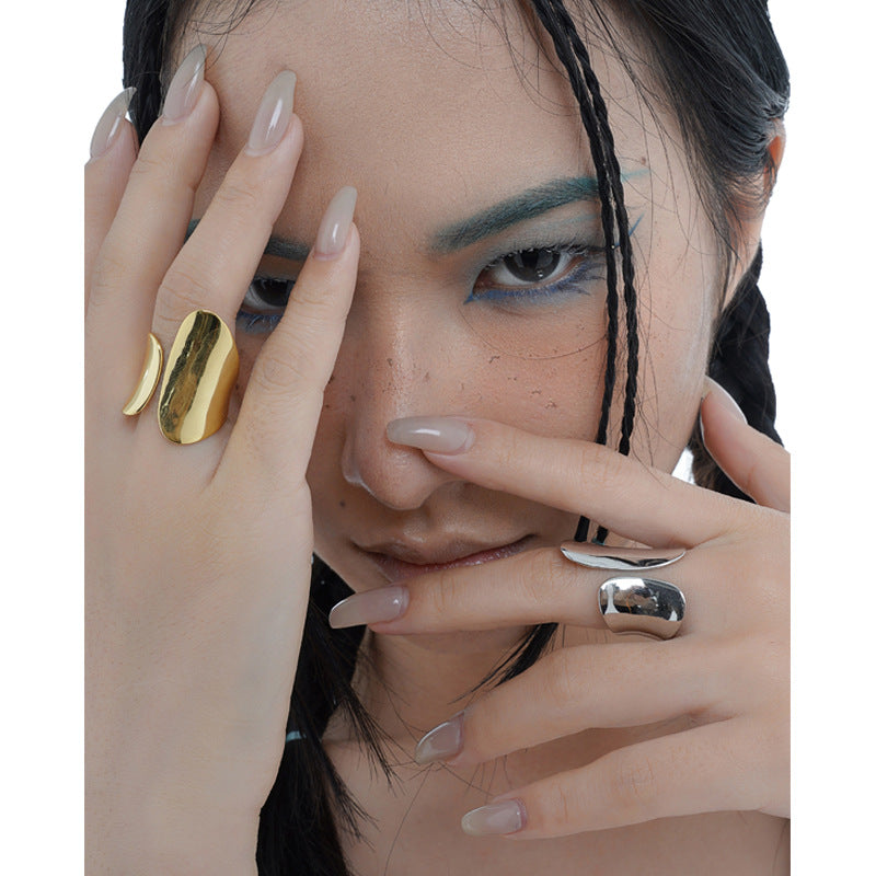 Women's Fashion Light Pasta Finger Ring - Moyyudé