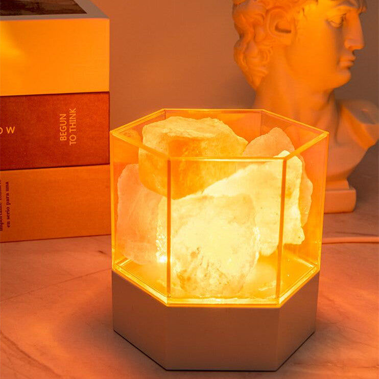 Creative Gift Girl Bedroom Salt Stone Night Light - Moyyudé