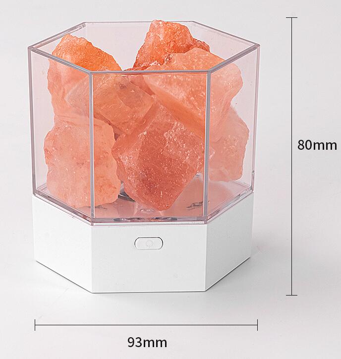 Creative Gift Girl Bedroom Salt Stone Night Light - Moyyudé