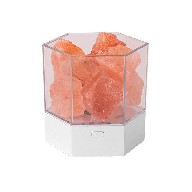 Creative Gift Girl Bedroom Salt Stone Night Light - Moyyudé