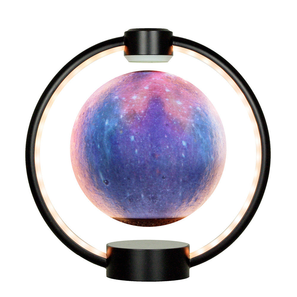 Lampe Lune Lévitation Magnétique Bluetooth – Lumières Colorées et Son Stéréo 3D - Moyyudé