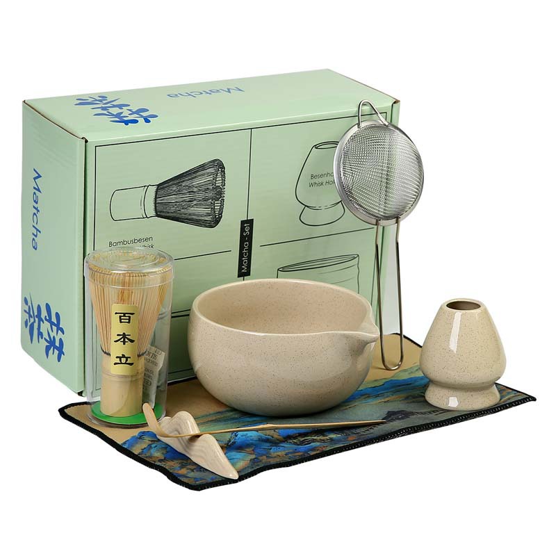 Service à Thé Céramique Style Japonais — Coloris Matcha | Moyyudé - Moyyudé